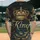 Ornate Golden Crowns King Script Flourishes - Royal Event Gift for Men Baseball Jersey - 2