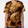 Majestic Golden Eastern Dragon Glowing Fiery Flames - Mythology Fan Gift Baseball Jersey - 3