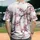 Cherry Blossom Branches Mountain Range - Nature Lover Gift for Garden Lover Baseball Jersey - 2