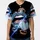 Blue Brown Leopard Print Lips Heart Cosmic Stars - Wild Style Fashion Gift Baseball Jersey - 3