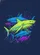 Prominent Sharks Group Lines Paint Splatters Ocean Life Gift for Marine Fans Baseball Jersey - 6