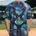 Mystical Eye Ankh Dragon Scales Emerald Gemstone - Fantasy Lover Gift Baseball Jersey - 2