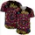 Multi-layered Petal Concentric Circle Mandala Floral Psychedelic Paisley Starburst - Boho Lifestyle Baseball Jersey - 5