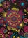 Multi-layered Petal Concentric Circle Mandala Floral Psychedelic Paisley Starburst - Boho Lifestyle Baseball Jersey - 6