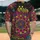Multi-layered Petal Concentric Circle Mandala Floral Psychedelic Paisley Starburst - Boho Lifestyle Baseball Jersey - 2