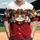 Western Cartoon Cats Peeking Cowboy Hats Red Bandanas Zigzag Line - Cat Lover Everyday Baseball Jersey - 1