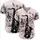 Black Silhouette Saxophone Musical Staff Notes Treble Clef - Music Lover Gift Baseball Jersey - 5