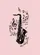 Black Silhouette Saxophone Musical Staff Notes Treble Clef - Music Lover Gift Baseball Jersey - 6