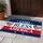 God Bless America Flag Hearts - Independence Day Gift for Veterans Doormat - 5