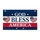 God Bless America Flag Hearts - Independence Day Gift for Veterans Doormat - 3