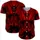 Gnarled Skeletal Torso Skull Thorny Branches - Halloween Party - Dark Fantasy Lover Baseball Jersey - 5