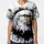 Men's Baseball Jersey, Stylized Eagle Head Design, Mixed Color, Multiple Specifications Available, Dynamic Ink-Splatter Art, Sport-Ready Apparel for Athletic Scenes - 3