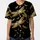Three Golden Dragonflies Azure Gemstones Flying - Wildlife Lover Everyday Gift Baseball Jersey - 3