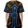 Blue Cross Jewel Reptilian Scales - Everyday Wear for Texture Lovers Baseball Jersey - 4