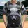 Aggressive White Wolf Snarling Glowing Eyes Lightning Storm - Wildlife Lover Gift Baseball Jersey - 1