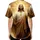 Jesus Christ Golden Halo - Spiritual Devotion Gift for Believers Baseball Jersey - 4