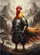 Rooster Warrior Katana Mountain Peaks - Animal Enthusiast Gift Baseball Jersey - 6