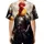 Rooster Warrior Katana Mountain Peaks - Animal Enthusiast Gift Baseball Jersey - 4