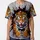 Aggressive Tiger Snarl - Wildlife Lover Gift for Animal Lovers Baseball Jersey - 3