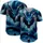 Blue Dragon Warrior Storm - Fantasy Adventure Gift for Dragon Lovers Baseball Jersey - 5