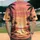 Tropical Sunset Landscape Palm Trees - Island Vacation Travel Essential Baseball Jersey - 2