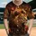 Lion Head LOVE LION Ember Dust - Wildlife Gift for Big Cat Lover Baseball Jersey - 1