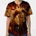 Lion Head LOVE LION Ember Dust - Wildlife Gift for Big Cat Lover Baseball Jersey - 3