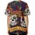 Sugar Skulls Hats Floral Banner - Day of the Dead Celebration Baseball Jersey - 4