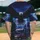 Soaring Bald Eagle American Flag Semi Truck - Independence Day Gift for Veterans Baseball Jersey - 2