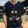 Mirrored Heraldic Bald Eagles with Banners - Independence Day Gift for Veterans Baseball Jersey - 1