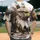 Majestic Eagle Head Profile Golden Eyes Ornate Blue Teal Feathers - Wildlife Lover Gift Baseball Jersey - 2