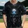 Cybernetic Skull Neon Diamond Dark Metallic Mechanical Structure - Sci-Fi Lover Gift Baseball Jersey - 1