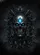 Cybernetic Skull Neon Diamond Dark Metallic Mechanical Structure - Sci-Fi Lover Gift Baseball Jersey - 6