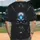 Cybernetic Skull Neon Diamond Dark Metallic Mechanical Structure - Sci-Fi Lover Gift Baseball Jersey - 2