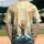 Reaching Hands Turbulent Ocean Luminous Light Splashing Foamy Waves - Everyday Wear Gift Baseball Jersey - 2