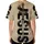 Distressed JESUS Saves My Life Text Medieval Sword Cross Grungy Emblem - Everyday Spiritual Faith Wear Baseball Jersey - 4