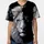 Contrasting White Black Lion Head - Duality Power Symbol Wildlife Lover Gift Baseball Jersey - 3