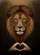 Majestic Lion Head Heart Hands Wild Animal - Nature Wildlife Lover Gift Baseball Jersey - 6