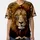 Majestic Lion Head Heart Hands Wild Animal - Nature Wildlife Lover Gift Baseball Jersey - 3