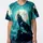 Dark Grey Wolf Howling Full Moon Mountain - Wildlife Lover Gift for Wolf Lovers Baseball Jersey - 3