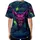 Werewolf Creature Magenta Fur Green Eyes Purple Mace Monster Forms - Fantasy Fan Gift Baseball Jersey - 4