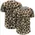 Bold Black Leopard Spots Light Tan Background - Wildlife Lover Gift for Leopard Enthusiast Baseball Jersey - 5