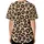 Bold Black Leopard Spots Light Tan Background - Wildlife Lover Gift for Leopard Enthusiast Baseball Jersey - 4