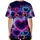 Vibrant Luminous Wireframe Neon Hearts Cosmic Glow Stars Bokeh - Party Wear Gift Baseball Jersey - 4