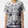 Majestic Snow Leopard Face Piercing Blue Eyes Fur Texture Black Spots - Wildlife Lover Gift Baseball Jersey - 3