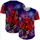 Red Roses Fireworks USA Flag - Independence Day Gift for Veterans Baseball Jersey - 5