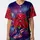 Red Roses Fireworks USA Flag - Independence Day Gift for Veterans Baseball Jersey - 3