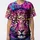 Psychedelic Leopard Head Organic Spot Field - Wildlife Lover Gift Everyday Style Baseball Jersey - 3