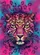 Psychedelic Leopard Head Organic Spot Field - Wildlife Lover Gift Everyday Style Baseball Jersey - 6