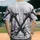 Ancient Nordic Viking Axes Celtic Knotwork Cracked Surface - Dark Fantasy Lover Gift Baseball Jersey - 2